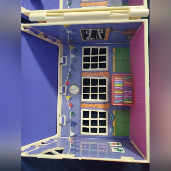 : Huge 33pc Lot of peppa pig toys grocery pizza store car figures school house - Picture 14 of 16